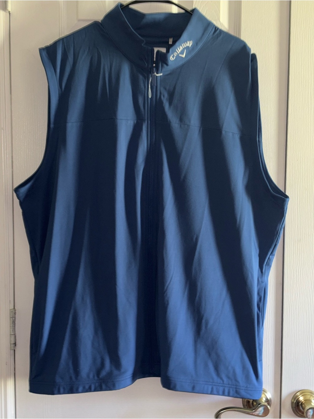 Callaway Men’s Navy Zip-Front Golf Vest
